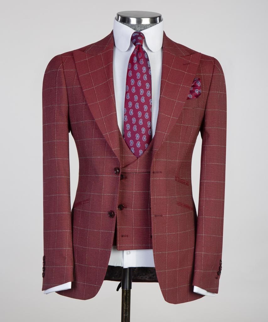The St. Patrick — Burgundy