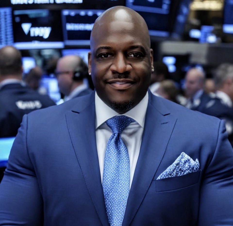 Dante Simpson on the NYSE trading floor